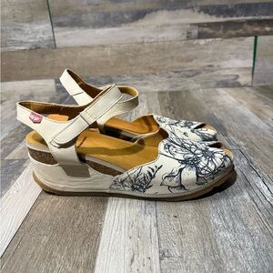 Hielo 113 Sandal On Foot Zen Spain Wedge Heel Comfort Travel 41 US10.5